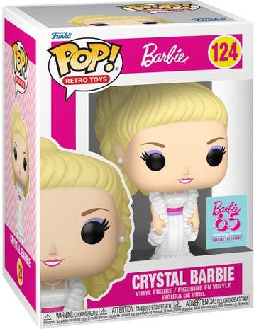 Funko Pop! - Retro Barbie - Crystal Barbie #124 | Funko -, Verzamelen, Verzenden, Nieuw