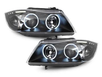 Koplampen BMW E90 E91 05-08 CCFL LED Angel eyes, Ophalen of Verzenden, Nieuw