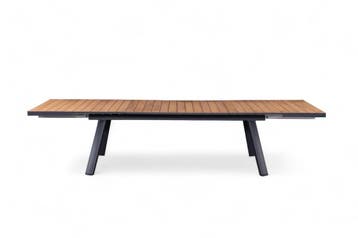 Tuintafel Fontana Hout/Teak Uitschuifbaar 220-340cm |, Tuin en Terras, Tuintafels, Ophalen of Verzenden, Nieuw