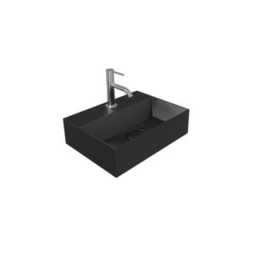 Fontein Salenzi Spy 40x30 cm Mat Zwart (inclusief, Ophalen of Verzenden, Nieuw