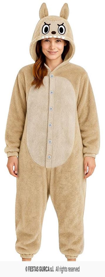 Lulu Monster Onesie Beige Vrouw, Ophalen of Verzenden, Nieuw