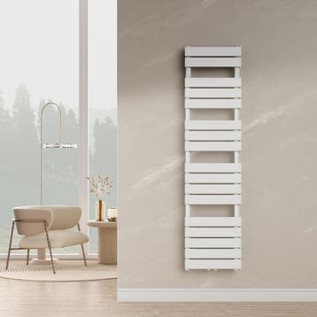 [neu.haus] Handdoekradiator Voss 160x40x5,2 cm wit, Verzenden, Nieuw