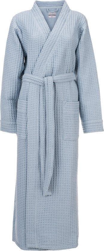 2dekans | Heckettlane Badjas Wafel - Kamerjas voor Dames en, Ophalen of Verzenden, Zo goed als nieuw, Blauw