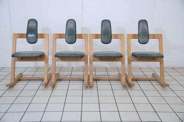 (4) Vintage Stokke Varier Pendulum Stoelen, Huis en Inrichting, Stoelen, Ophalen of Verzenden, Nieuw