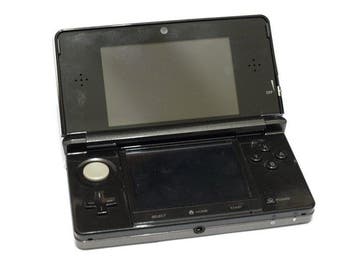 Nintendo - 3DS - Nintendo 3DS Cosmos Black met 6 originele, Nieuw
