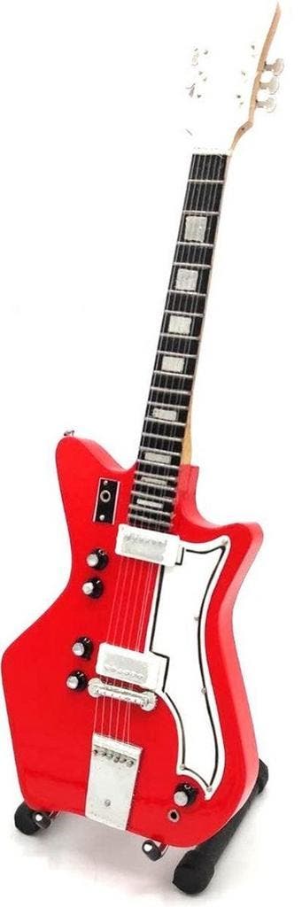 Miniatuur replica Airline gitaar - The White Stripes, Ophalen of Verzenden, Nieuw, Pop, Beeldje of Miniatuur