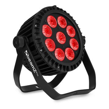BeamZ WBP912IP aluminium accu LED par RGBAW-UV - 9x 12W, Verzenden, Nieuw
