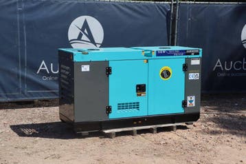 Veiling: Generator Kawakenki KK40-III-SSS Diesel 2026 40kVA, Ophalen