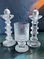 Iittala - Timo Sarpaneva - Kaarsenhouder (3) - Glas -