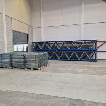 Jungheinrich Esmena palletstelling 1100mm diep, gebruikt -, Ophalen of Verzenden