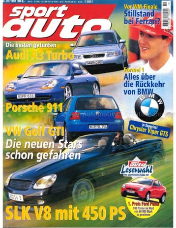1997 SPORT AUTO MAGAZINE 10 DUITS, Nieuw, Author