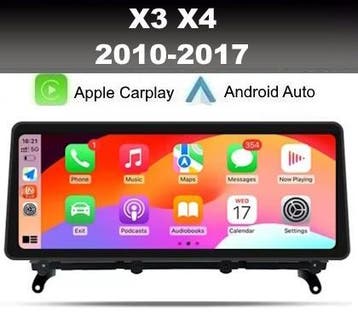 BMW X3 X4 2010-2017 navigatie android 14 apple carplay dab+, Ophalen of Verzenden, Nieuw