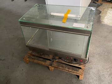 warmhoud vitrine - 50,5x78x48,5 lxbxh, Ophalen of Verzenden, Gebruikt