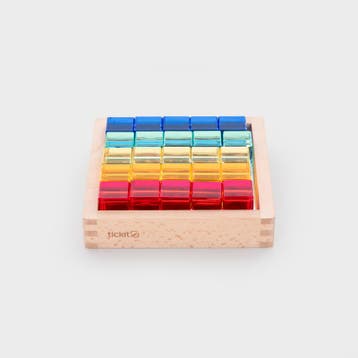 TickiT edelsteen kubus spiegeltray  van €34,99 voor €32,90, Ophalen of Verzenden, Nieuw