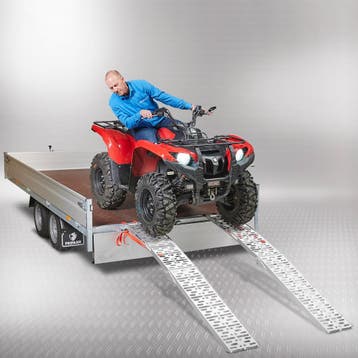Datona Extra verstevigde aluminium oprijplaat opklapbaar -, Ophalen of Verzenden, Nieuw