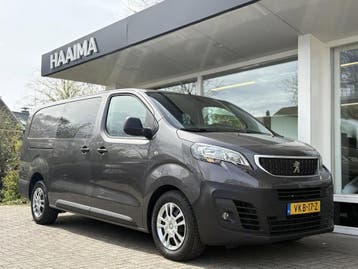 Peugeot Expert 2.0 HDI 120 Premium Dubbel Cabine, Stof, Gebruikt, Euro 6, Grijs
