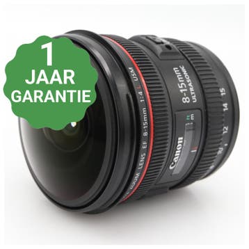 Canon EF 8-15mm f/4 L USM Fisheye, Verzenden, Gebruikt
