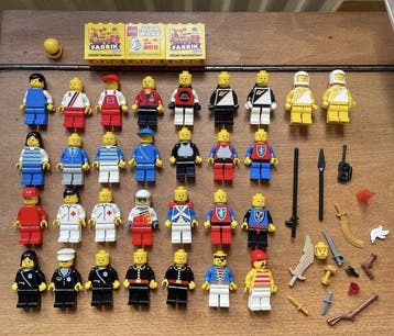 Lego Minifiguur - Pirates, City, Classic, Space, Castle - 30, Nieuw