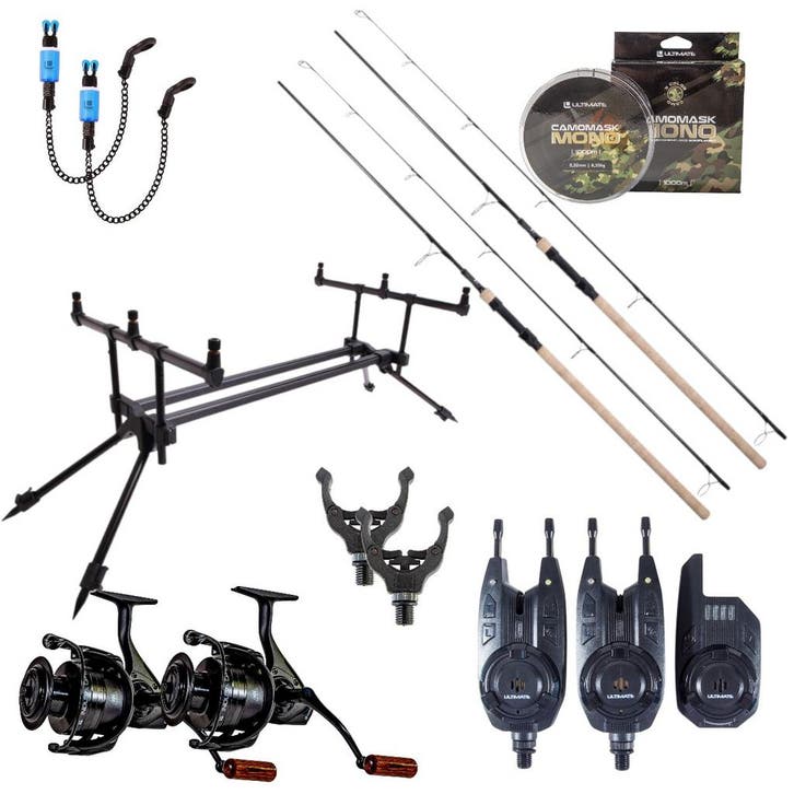 Ultimate Bionic Complete Carp Set 10ft Cork, Watersport en Boten, Hengelsport | Algemeen, Nieuw, Verzenden