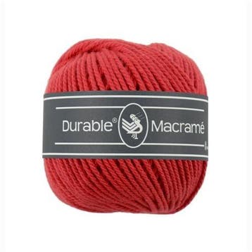 Durable Macramé  316 Red - Haakgaren / Breigaren, Hobby en Vrije tijd, Ophalen of Verzenden, Nieuw, Breien of Haken, Wol of Garen