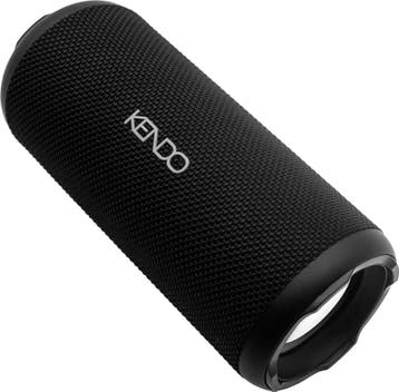 Bluetooth speaker - Muziek box - Partybox - Zwart - KENDO, Audio, Tv en Foto, Verzenden, Zo goed als nieuw