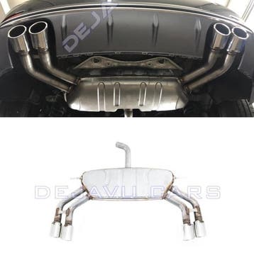 S3 Look Uitlaat systeem voor Audi A3 8V Sedan / Limousine, Ophalen of Verzenden