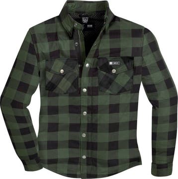 Merlin Axe Groen Motorshirt, Motoren, Nieuw met kaartje, Jas | textiel, Merlin, Heren