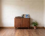 Japandi dressoir | massief mangohout | latten front | 112cm, Huis en Inrichting, Kasten | Dressoirs, Japandi, 100 tot 150 cm, Nieuw