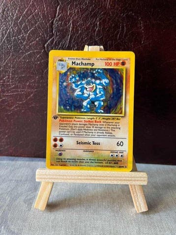 Pokémon - 1 Card - Machamp 8/102 Foil - Various sets, Hobby en Vrije tijd, Verzamelkaartspellen | Pokémon, Nieuw