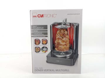 Clatronic Verticale Multigrill - DVG, Verzenden, Nieuw