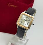 Cartier - Santos Dumont Large Gold/Steel - W2SA0011 - Heren, Nieuw