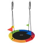 Kruzzel Nestschommel 110 cm – Comfortabel en Weerbestendig, Ophalen of Verzenden, Nieuw