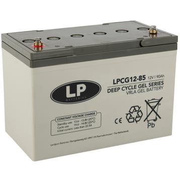 Landport (LP) VRLA-LPCG-GEL accu 12 volt 85 ah LPCG12-85, Ophalen of Verzenden, Nieuw