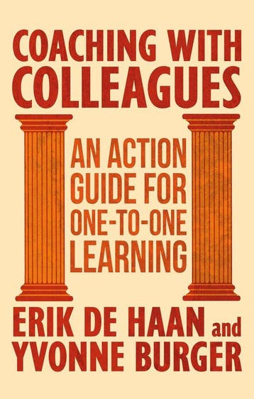 Coaching with Colleagues - Erik de Haan 9781403943231, Boeken, Verzenden, Gelezen, Erik de Haan