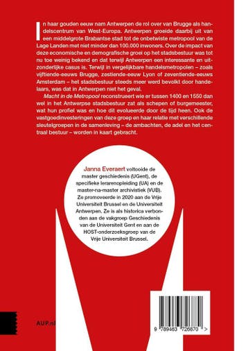Macht in de Metropool 9789463726870 Janna Everaert, Verzenden, Gelezen, Janna Everaert