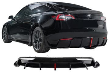 Diffuser | geschikt voor Tesla | Model 3 | Facelift | 2023+, Verzenden, Nieuw