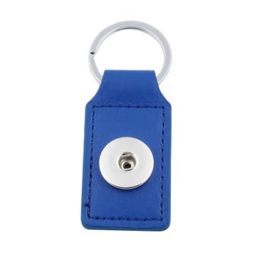 Fako Bijoux - Sleutelhanger Voor Click Buttons - Leder Tag, Verzenden, Nieuw
