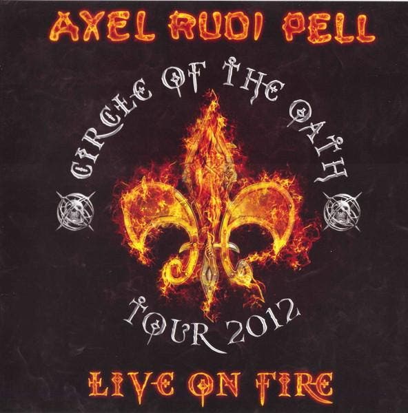 cd - Axel Rudi Pell - Live On Fire (Circle Of The Oath To..., Cd's en Dvd's, Cd's | Hardrock en Metal, Zo goed als nieuw, Verzenden