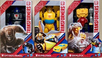 Hasbro - Action figure 3x Transformers Titan Changers [30cm]