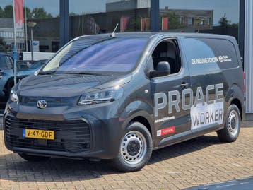 Toyota ProAce Worker Electric Challenger Extra Range 75kWh L, Automaat, Stof, Dealer onderhouden, Toyota
