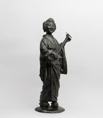 Een bronzen sculptuur, Japan, Meiji periode (1868-1912)