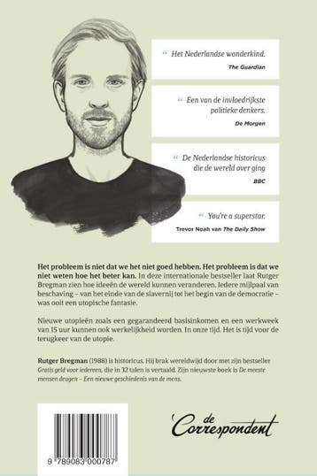 Gratis geld voor iedereen 9789083000787 Rutger Bregman, Verzenden, Zo goed als nieuw, Rutger Bregman