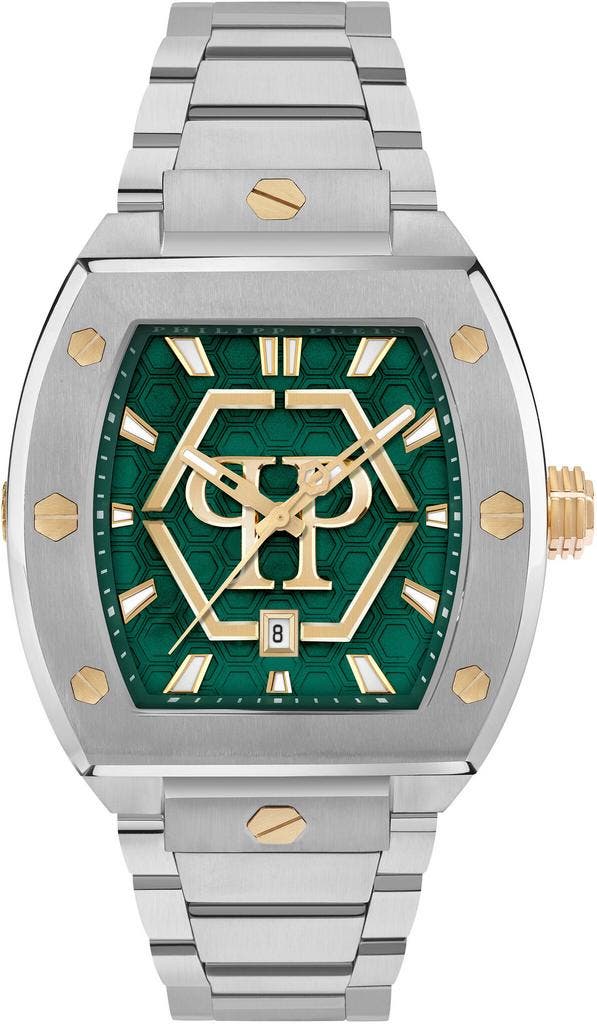 Philipp Plein PWPUA0825 Hexagon Phantom horloge, Sieraden, Tassen en Uiterlijk, Horloges | Heren, Polshorloge, Nieuw, Overige merken