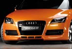 Rieger spoilerlip | TT (8J): 09.06-06.10 (tot Facelift) - Co, Verzenden, Nieuw, Audi