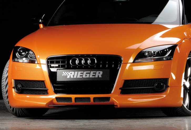 Rieger spoilerlip | TT (8J): 09.06-06.10 (tot Facelift) - Co, Auto-onderdelen, Carrosserie en Plaatwerk, Nieuw, Audi, Verzenden