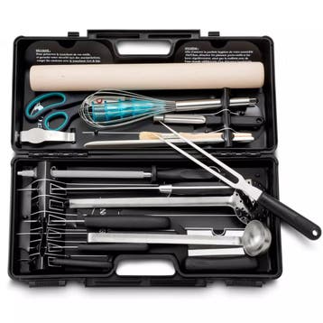 Déglon Compacte keukenkoffer – schokbestendig – 2 Fix-C, Huis en Inrichting, Keuken | Bestek, Ophalen of Verzenden, Nieuw, Overige materialen