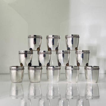 Roux-Marquiand - Beker (12) - tasting - barware - vase -