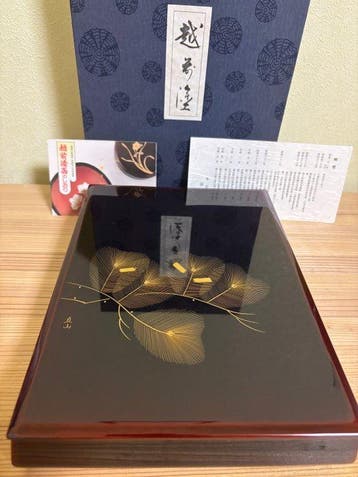 japanese Lacquerware - Doos - hout, lakwerk,