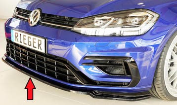 Rieger spoilerzwaard alleen voor de R / R-Line | Golf 7 R: 0, Verzenden, Nieuw, Volkswagen