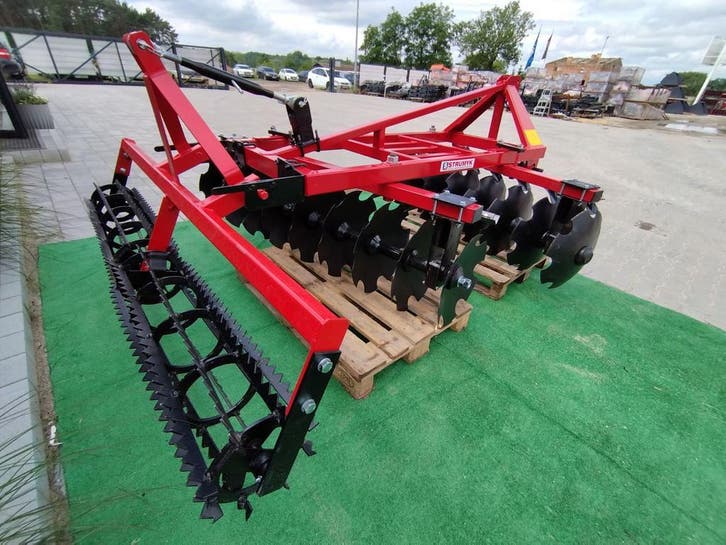 Schijveneg 1,4m - 2,7m med rol eg met schijven, Zakelijke goederen, Agrarisch | Werktuigen, Verzenden